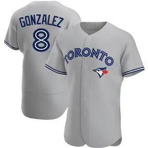Alex Gonzalez Toronto Blue Jays Authentic Road Jersey - Gray