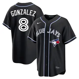 Alex Gonzalez Toronto Blue Jays Replica Fashion Out Jersey - Black
