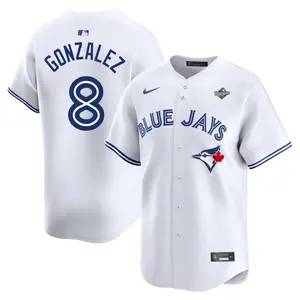 Alex Gonzalez Toronto Blue Jays Youth Limited Home 2025 World Series Jersey - White