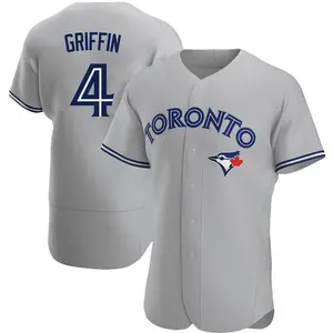 Alfredo Griffin Toronto Blue Jays Authentic Road Jersey - Gray