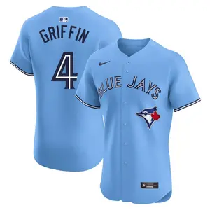 Alfredo Griffin Toronto Blue Jays Elite Powder Alternate Jersey - Blue