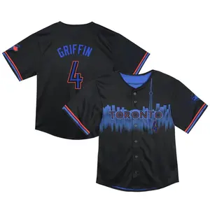 Alfredo Griffin Toronto Blue Jays Toddler Limited 2024 City Connect Jersey - Black