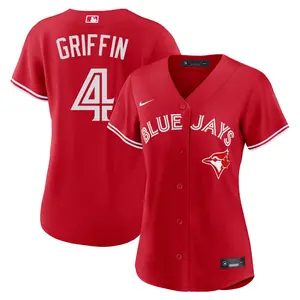 Alfredo Griffin Toronto Blue Jays Women's Replica Canada Day Jersey - Red