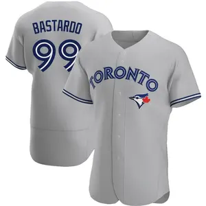 Angel Bastardo Toronto Blue Jays Authentic Road Jersey - Gray