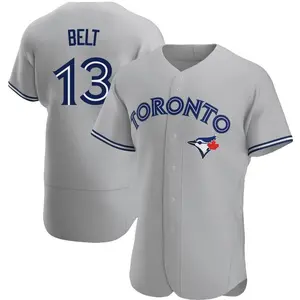 Brandon Belt Toronto Blue Jays Authentic Road Jersey - Gray