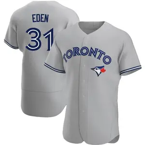 Cam Eden Toronto Blue Jays Authentic Road Jersey - Gray