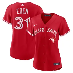 Cam Eden Toronto Blue Jays Women's Replica Canada Day Jersey - Red