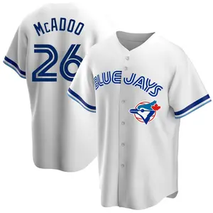 Charles McAdoo Toronto Blue Jays Replica Home Cooperstown Collection Jersey - White