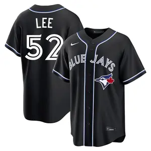 Chase Lee Toronto Blue Jays Replica Fashion Out Jersey - Black