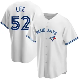 Chase Lee Toronto Blue Jays Replica Home Jersey - White