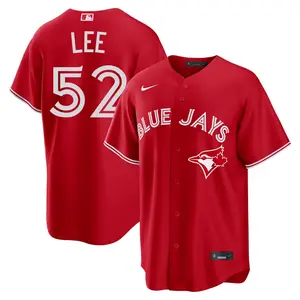 Chase Lee Toronto Blue Jays Youth Replica Canada Day Jersey - Red