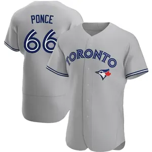 Cody Ponce Toronto Blue Jays Authentic Road Jersey - Gray