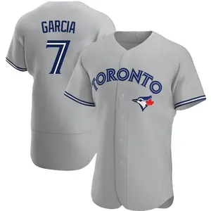 Damaso Garcia Toronto Blue Jays Authentic Road Jersey - Gray