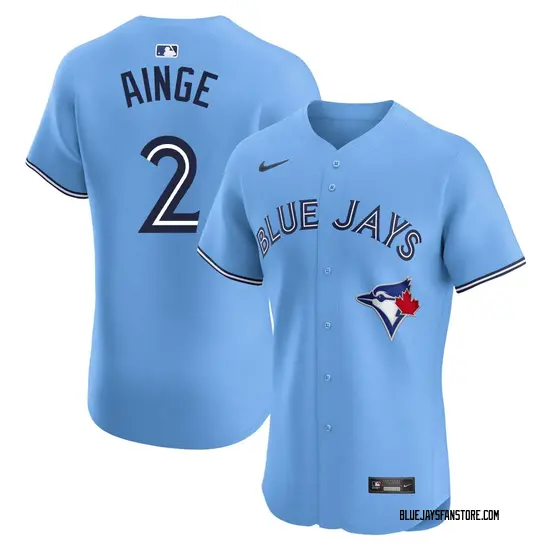 Danny Ainge Toronto Blue Jays Elite Powder Alternate Jersey - Blue