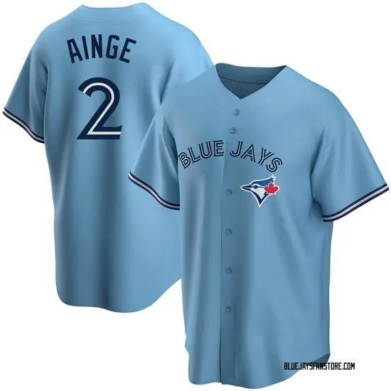 Danny Ainge Toronto Blue Jays Replica Powder Alternate Jersey - Blue