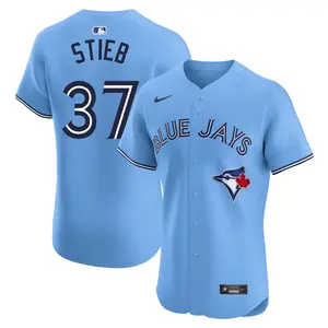 Dave Stieb Toronto Blue Jays Elite Powder Alternate Jersey - Blue