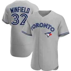 Dave Winfield Toronto Blue Jays Authentic Road Jersey - Gray