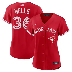 David Wells Toronto Blue Jays Women's Replica Canada Day Jersey - Red