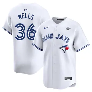 David Wells Toronto Blue Jays Youth Limited Home 2025 World Series Jersey - White
