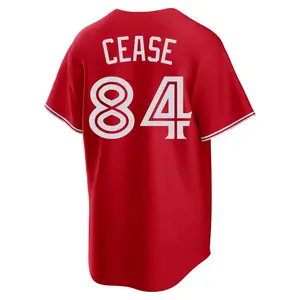 Dylan Cease Toronto Blue Jays Replica Canada Day Jersey - Red