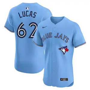 Easton Lucas Toronto Blue Jays Elite Powder Alternate Jersey - Blue