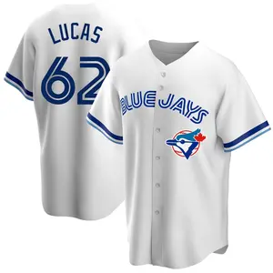Easton Lucas Toronto Blue Jays Replica Home Cooperstown Collection Jersey - White