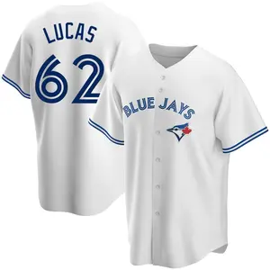 Easton Lucas Toronto Blue Jays Replica Home Jersey - White