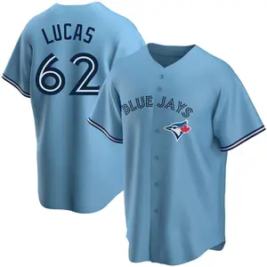 Easton Lucas Toronto Blue Jays Replica Powder Alternate Jersey - Blue