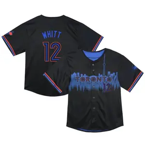 Ernie Whitt Toronto Blue Jays Toddler Limited 2024 City Connect Jersey - Black