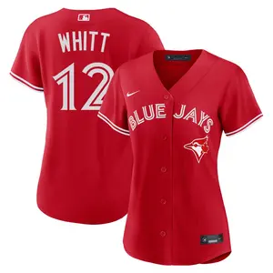 Ernie Whitt Toronto Blue Jays Women's Replica Canada Day Jersey - Red