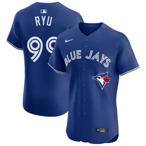 Hyun Jin Ryu Toronto Blue Jays Elite Alternate Jersey - Royal