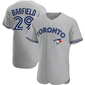 Jesse Barfield Toronto Blue Jays Authentic Road Jersey - Gray