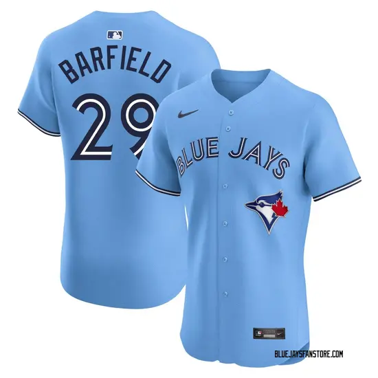 Jesse Barfield Toronto Blue Jays Elite Powder Alternate Jersey - Blue