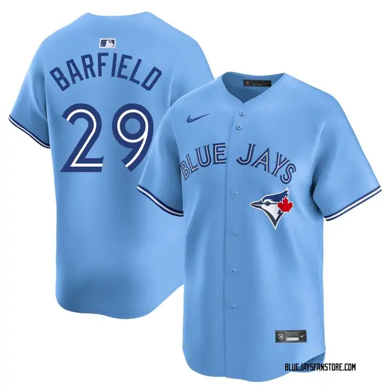 Jesse Barfield Toronto Blue Jays Limited Powder Alternate Jersey - Blue