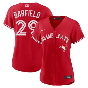 Jesse Barfield Toronto Blue Jays Women's Replica Canada Day Jersey - Red