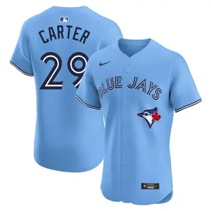 Joe Carter Toronto Blue Jays Elite Powder Alternate Jersey - Blue
