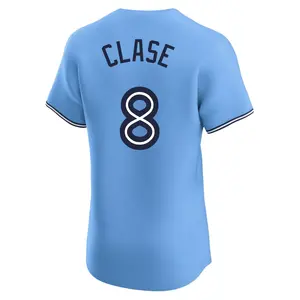 Jonatan Clase Toronto Blue Jays Elite Powder Alternate Jersey - Blue