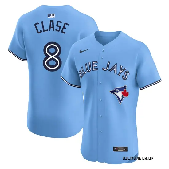 Jonatan Clase Toronto Blue Jays Elite Powder Alternate Jersey - Blue