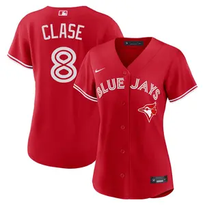 Jonatan Clase Toronto Blue Jays Women's Replica Canada Day Jersey - Red
