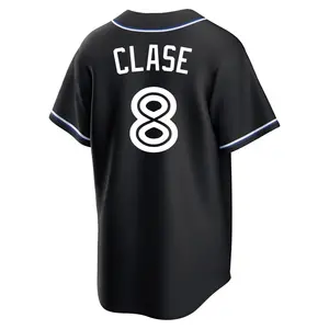 Jonatan Clase Toronto Blue Jays Youth Replica Fashion Out Jersey - Black