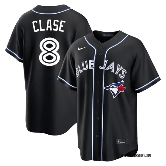 Jonatan Clase Toronto Blue Jays Youth Replica Fashion Out Jersey - Black