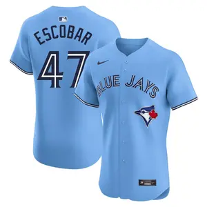 Kelvim Escobar Toronto Blue Jays Elite Powder Alternate Jersey - Blue