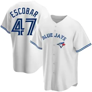 Kelvim Escobar Toronto Blue Jays Youth Replica Home Jersey - White