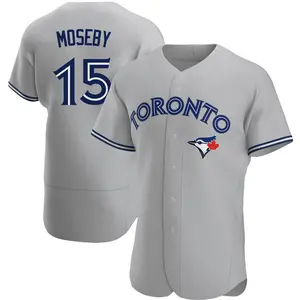 Lloyd Moseby Toronto Blue Jays Authentic Road Jersey - Gray