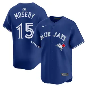 Lloyd Moseby Toronto Blue Jays Limited Alternate Jersey - Royal