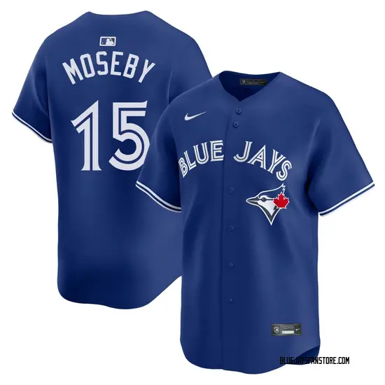 Lloyd Moseby Toronto Blue Jays Limited Alternate Jersey - Royal