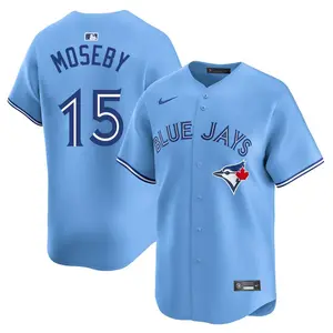 Lloyd Moseby Toronto Blue Jays Limited Powder Alternate Jersey - Blue