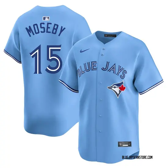 Lloyd Moseby Toronto Blue Jays Youth Limited Powder Alternate Jersey - Blue