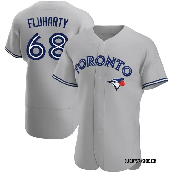 Mason Fluharty Toronto Blue Jays Authentic Road Jersey - Gray