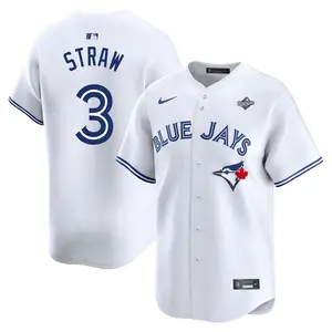 Myles Straw Toronto Blue Jays Youth Limited Home 2025 World Series Jersey - White